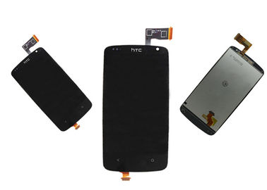 أبيض / أسود HTC استبدال شاشة LCD مع شاشة تعمل باللمس محول الأرقام للحصول الرغبة 500
