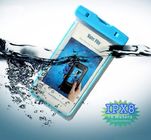 مضيئة مشرقة اللون مقاوم للماء تحت الماء الحقيبة حزمة حالة للحصول على الهاتف الخليوي آي 6 / زائد 5S