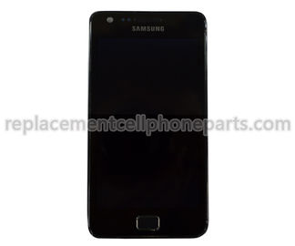 أسود Samsung مجرة s2 i9100 lcd مع لمس  شاشة محوّل قياسيّ رقميّ إستبدال جزء