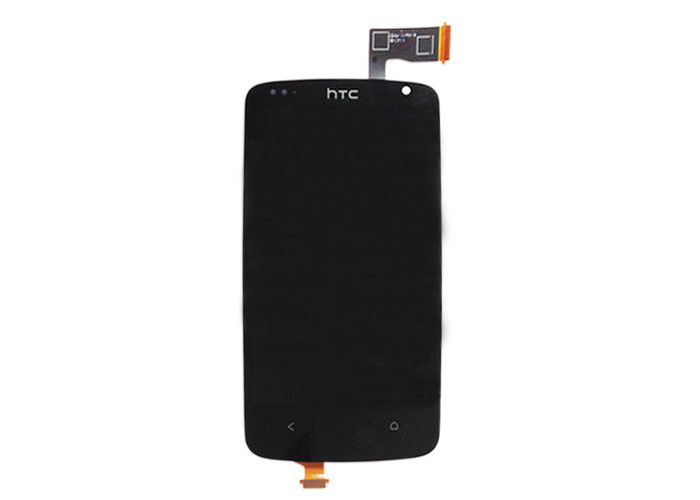 أبيض / أسود HTC استبدال شاشة LCD مع شاشة تعمل باللمس محول الأرقام للحصول الرغبة 500