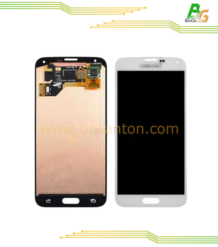 شاشة LCD استبدال لسامسونج S5 العرض مع شاشة تعمل باللمس محول الأرقام الجمعية I9600