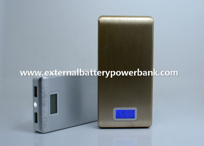 12000MAH ميناء المزدوج بطارية خارجية قوة البنك المحمولة مع شاشة LCD آيفون 6