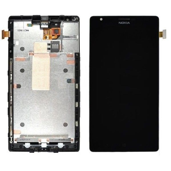 6 بوصة وشاشة LCD اسود نوكيا لنوكيا Lumia 1520 LCD أجزاء الشاشة التي تعمل باللمس محول الأرقام إصلاح