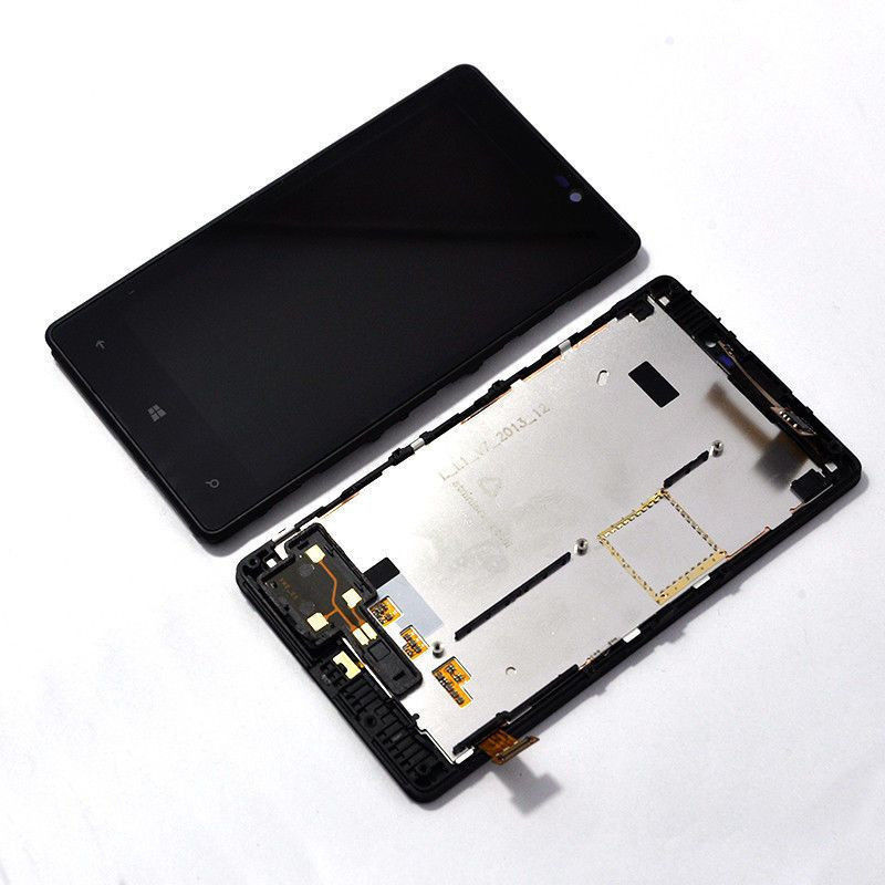 4.3 بوصة شاشة LCD نوكيا لميا 820 LCD مع محول الأرقام الأسود