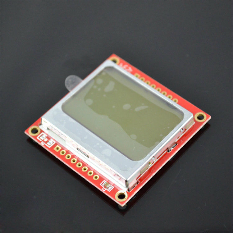 نوكيا 5110 lcd وحدة نمطيّة ل Arduino مع backlight أبيض pcb أحمر ل Arduino