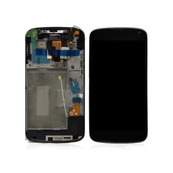 الأصلي 4.7 بوصة الأسود LG شاشة LCD استبدال لشركة إل جي نيكزس 4 E960 LCD تعمل باللمس محول الأرقام تماما